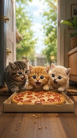 AI cat video thumbnail
