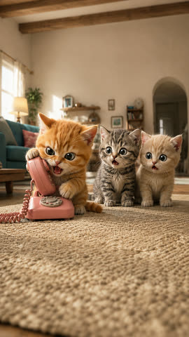 AI cat video thumbnail